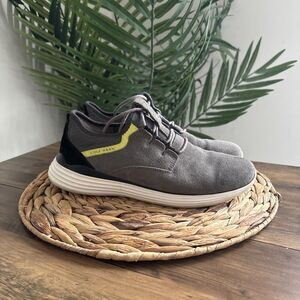 Cole Haan Men's GrandSport Gray Lace Up Athletic Sneakers Shoes Size 8